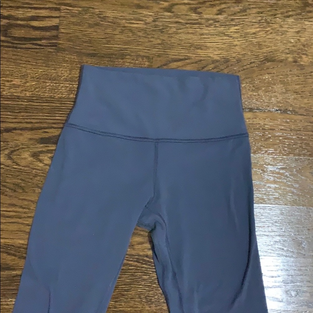 lululemon align 25” size 4 blue